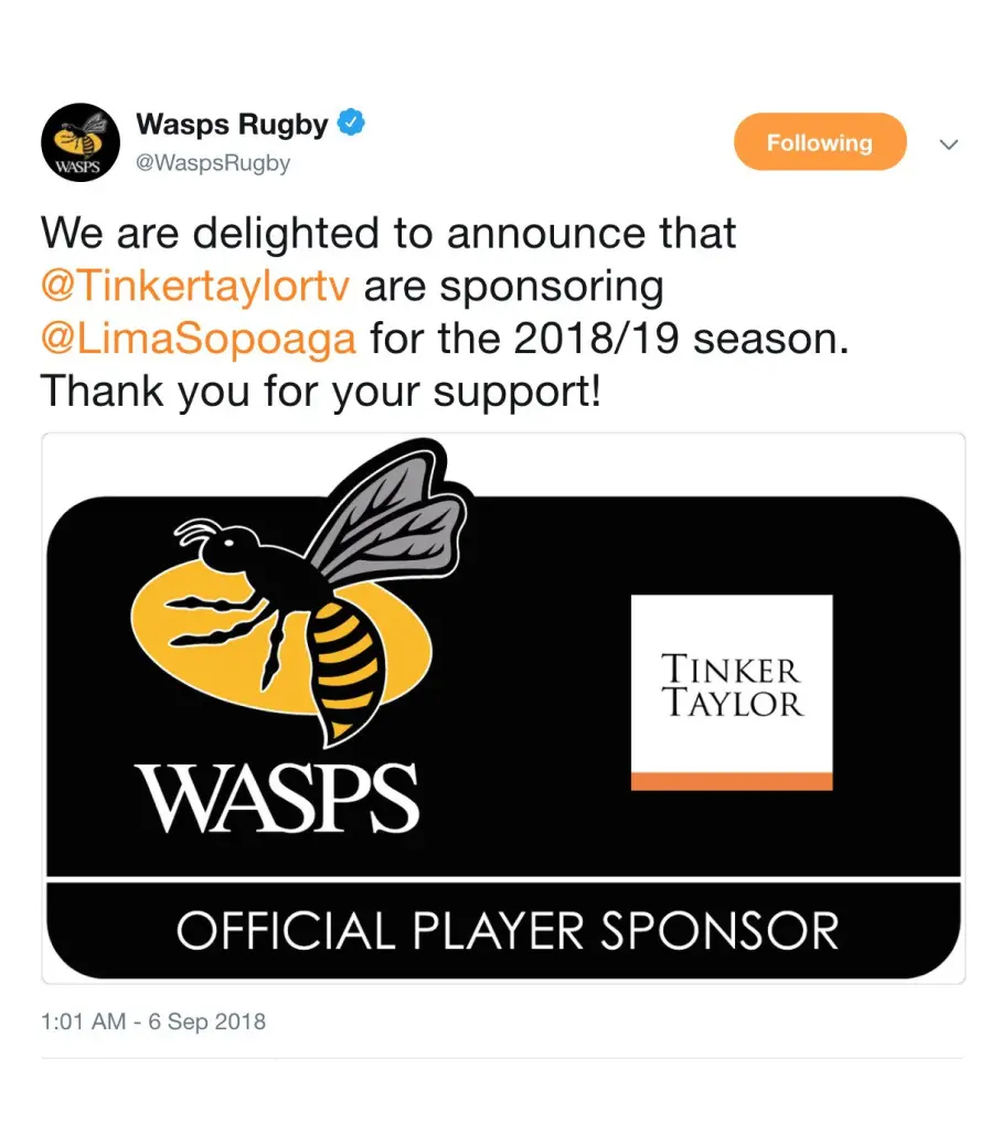 wasps-tinker-taylor-sponsor
